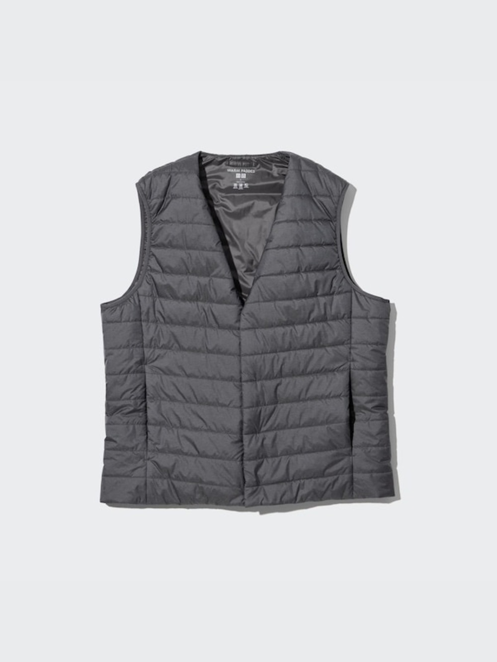 Uniqlo HEATTECH PUFFTECH Vest (Warm Padded) Black Quilted Vest
